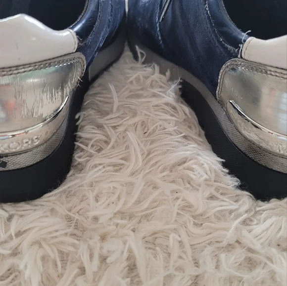 Michael Kors Allie Velvet Sneaker - Picture 2 of 9